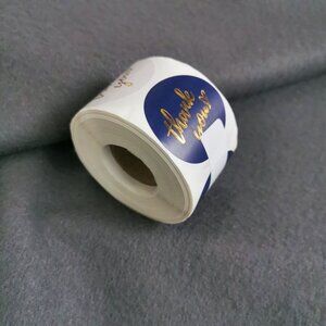 500Pcs Thank You Sticker Roll 1.5" Labels Envelope Seals Packaging New